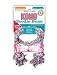 KONG Puppy Goodie Bone with Rope Dog Toy, X-Small, Assorted Pink/Blue