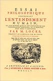 Essai philosophique concernant l'entendement humain