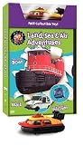 Real Wheels: Land, Air, and Sea Adventures (With Collectible Toy)