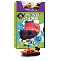 Real Wheels: Land, Air, and Sea Adventures (With Collectible Toy)