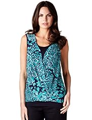 Per Una Kaleidoscope Wrap Top