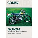 Honda 100-350cc OHC Singles, 1969-1982; Service, Repair, Maintenance (Clymer Motorcycle Repair Series, M315)