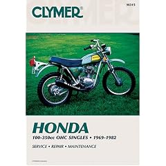 Honda 100-350cc Ohc Singles, 1969-1982: Service, Repair, Performance (M315)