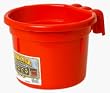 Hook Over Pail 8 qt. Red