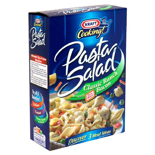 Kraft Pasta Salad, Classic Ranch with Bacon, 6.6-Ounce Boxes (Pack of 12) by Kraft