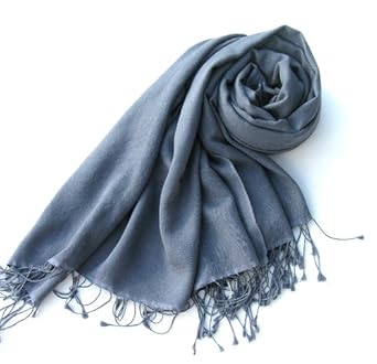 Pashmina Cashmere With Silk Shawl Wrap For Men Or Women 28x80