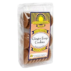 Kinnikinnick Foods Gluten-Free Cookies, Ginger Snap Cookies, 7-Ounce Bags (Pack of 6)