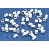 Sterling Silver 2x2mm Crimp Tubes (50)