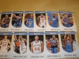2011-12 Panini NBA Hoops New York Knicks 11 Card Team Set - JEREMY LIN 1st KNICKS CARD + 2 Carmelo Anthony, 2 Amare Stoudemire & More
