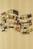 Wave Abstract Metal Wall Art