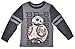 Star Wars Toddler Boys T-Shirt BB8 Droid Athletic Stripe Long Sleeve Jersey