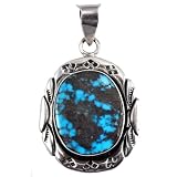 Sterling Silver Turquoise Pendant