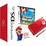 Nintendo DS Lite Red with New Super Mario Bros. Bundleby Nintendo