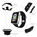 Apple Watch Band - ZCGYLP Sport Style Replacement iWatch Strap Soft Silicone for Apple Wrist Smart Watch (38mm Models, Classic Black)