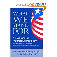 What We Stand For: A Platform for Progressive Patriotism