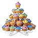 Wilton Cupcakes and More Stand - Silvertone (Holds 38)