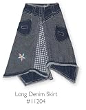 Review Fashion Angel Enterprises/The Bead Shop 11204 / Fashion Angels Livings Dolls Clothes - 'Long Denim Skirt'
