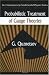 Book Probabilistic Treatment of Gauge Theories (Contemporary Fundamental Physics)