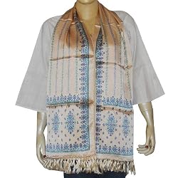 Neck Scarf Printed Silk Women Wear 22 X 72 inches