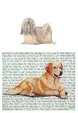 Lhasa Apso Glass Cutting Board