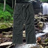 Black Vintage Paratrooper Fatigues (3X-Large)