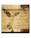 Deuteronomy 31:8 Religion & Philosophy Giclee Poster Print by Dallas Drotz, 16x20