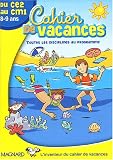 Cahier de vacances du CE2 au CM1