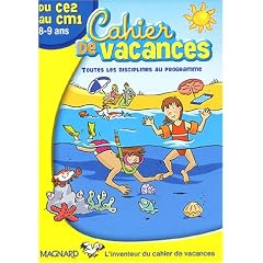 Cahier de vacances du CE2 au CM1