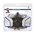 3M Low-Maintenance Half-Mask Organic Vapor P95 Respirator Assembly, Large
