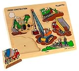 Puzzibilities Under Construction Wooden Sound Puzzle - B0006HB9H0