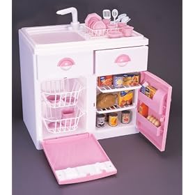 Casdon 511 Toy PINK Mini Electronic Sink Unit