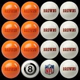 Cleveland Browns Home and Away Complete Billiard Ball Set