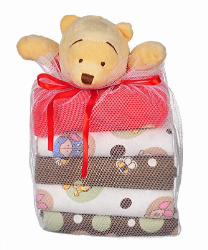 Cheap Disney Peekaboo Pooh Sherpa Baby Blanket Two-sided Velour on line