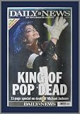 51PCg1sDXFL. SL160  Michael Jackson   DN King of Pop Dead   Wood Mounted Newspaper Print