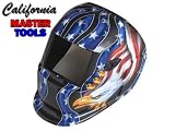 American Eagle Welding Helmet Auto Darkening Welding Helmet California Master Tools