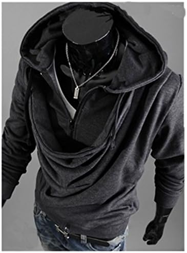 TM Men hip hop Cosplay Hoodies Long Sleeve Jackets Coats Outerwear Top