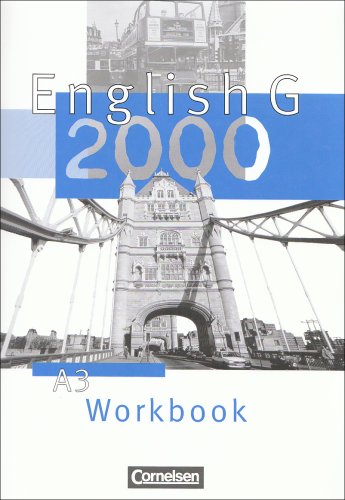 English G 2000, Ausgabe A, Zu Band 3 Workbook by Hellmut Schwarz