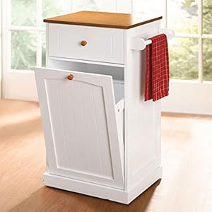 Brylanehome Country Kitchen Pull-Out Trash Can
