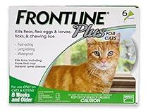 Merial Frontline Plus Flea and Tick Control for Cats and Kittens, 6 Doses
