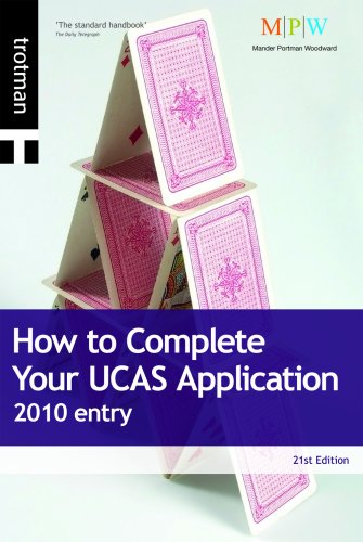 51PCruXuJtL How to Complete Your UCAS Application 2010 Entry