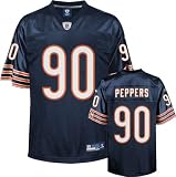 Julius Peppers Youth Jersey: Reebok Navy #90 Chicago Bears Replica Jersey