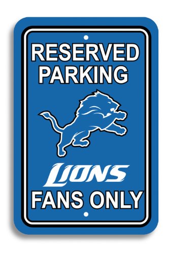 NFL Detroit Lions Plastic Parking Sign at Amazon.com