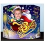 Beistle Company 157023 Santa and Elf Photo Prop