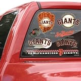 San Francisco Giants 11'' x 17'' Window Decals Sheet