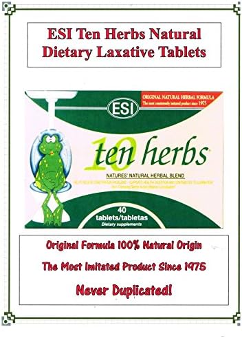 ESI TEN HERBS 100% Natural Herbal Blend-SUPER SPECIAL 12 Pack-BUY 10 Boxes (400ct) get 2 Boxes FREE-PLUS FREE SHIPPING! America's SOLE IMPORTER $AVE $SAVE $AVE