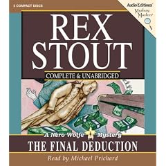 The Final Deduction: A Nero Wolfe Mystery