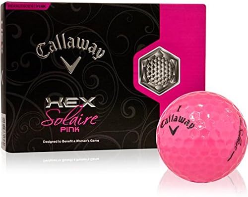 Callaway Golf HEX Solaire Pink Personalized Golf Balls for Women