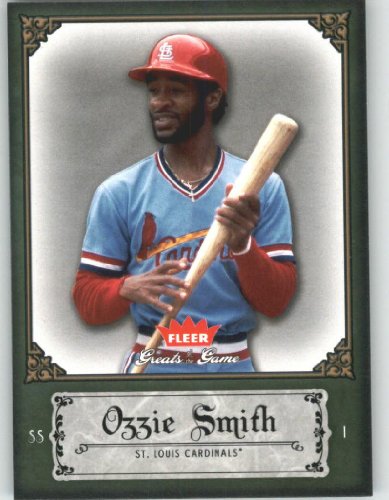 2006 Fleer Greats of the Game #68 Ozzie Smith - St. Louis Cardinals (Baseball Cards)