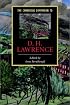 The Cambridge Companion to D. H. Lawrence (Cambridge Companions to Literature)