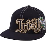 NCAA Top of the World Notre Dame Fighting Irish Navy Blue Saga Flat Brim One-Fit Hat